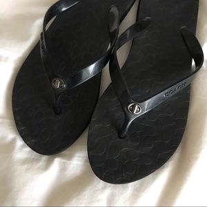 Coach Shoes - LAST CHANCE COACH Flip Flops 🖤 Coach Shoes - LAST CHANCE COACH Flip Flops 🖤